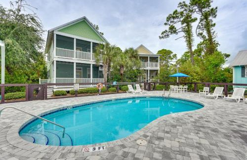 Port St. Joe House | Steps to Sea! Cottage with Pools in Port St Joe