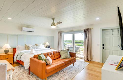 Flagler Beach Apartment | Steps to Shore Studio with Patio in Flagler Beach