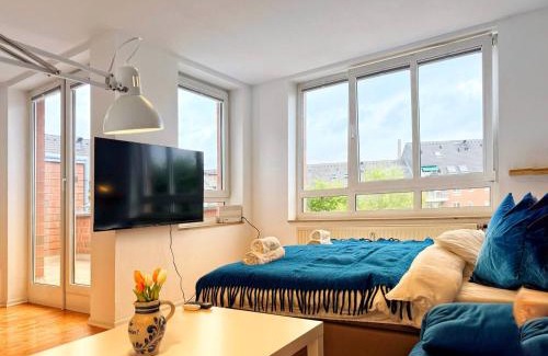 Furth-Sud Apartment | Stilvolle Maisonette in Neuss - Balkon & Gratis-Parkplatz