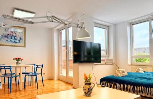 Furth-Sud Apartment | Stilvolle Maisonette in Neuss - Balkon & Gratis-Parkplatz