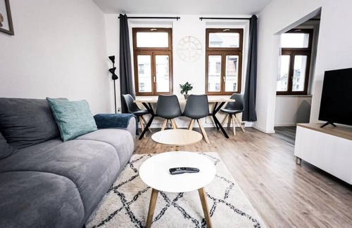 Mockern Apartment | ⋙ Stilvolle Wohnung mit 2 Schlafzimmern & Balkon ⋘