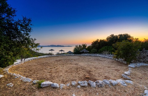 Fiskardo Cottage | Stone Cottages, Levanda sea view-shared pool
