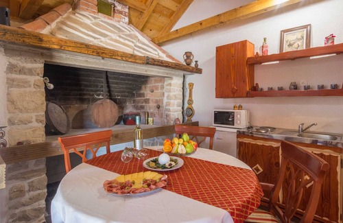 Benkovac Ski Chalet | Stone country House Irena with pool on a large property