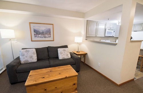 Village North Condo | Stoney Creek Lagoons condo featuring a quiet setting with a convenient Whistler Village location.