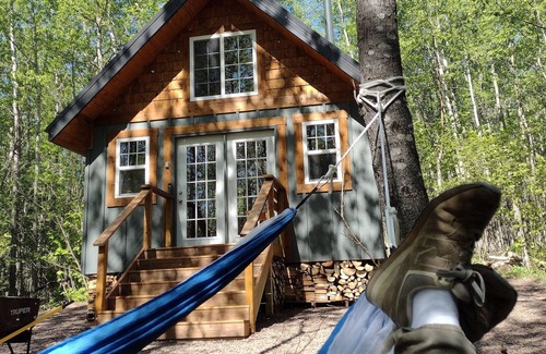 Grand Marais Cabin | Story-book Cabin in the Woods above Lake Superior, near Grand Marais. -New Sauna