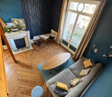 Centre Ville Rive Gauche Apartment | Studio à Rouen avec mezzanine