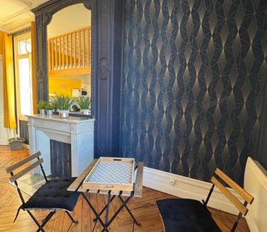 Centre Ville Rive Gauche Apartment | Studio à Rouen avec mezzanine
