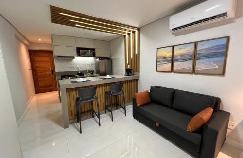 Armacao Apartment | Studio 304 Salvador, Fantástico, com Vista Mar, no Bairro de Jardim Armação, a 300m do Novo Centro de Convenções de Salvador - CCS e do Parque dos Ventos