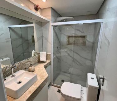Armacao Apartment | Studio 304 Salvador, Fantástico, com Vista Mar, no Bairro de Jardim Armação, a 300m do Novo Centro de Convenções de Salvador - CCS e do Parque dos Ventos