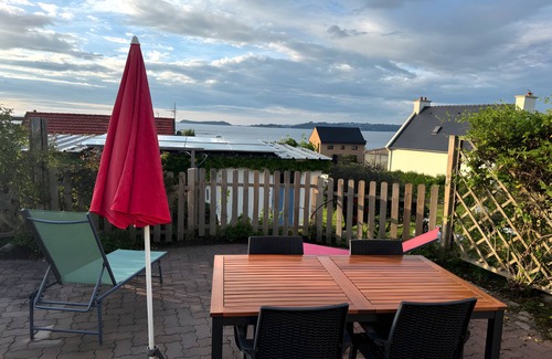 Tredrez-Locquemeau Apartment | Studio Apartment 'Mimi's Penty' with Sea View, Private Terrace and Wi-Fi