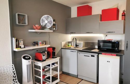 Biarritz Apartment | Studio AppartHôtel OCEAN 7, Plage, Piscine, Terrasse