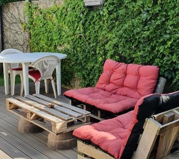 Conflans-Sainte-Honorine Apartment | Studio avec terrasse