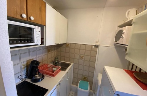 Capbreton Apartment | Studio cabine à 200m de la plage avec piscine, tennis et parking privé - FR-1-413-203