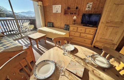 Notre-Dame-de-Bellecombe Apartment | Studio Classé 1* avec Piscine et Tennis Privatifs, au Pied des Pistes - 3 Pers. - FR-1-595-18