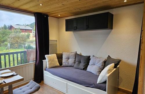 Montgenevre Apartment | Studio confortable proche ESF - Balcon exposé ouest - FR-1-266-237