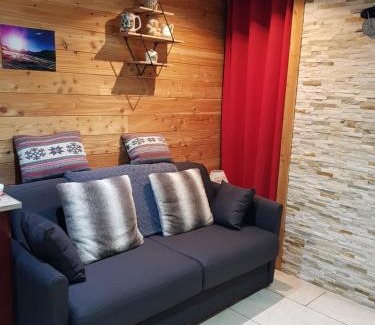 Saint-Etienne-de-Tinee Apartment | Studio cosi proximité Auron