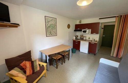Laveissiere Apartment | Studio cosy à Laveissière près des pistes, 2 lits superposés et lit rabattable, parfait pour l'hiver - FR-1-787-8