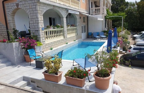 Dramalj Apartment | Studio flat with air-conditioning Dramalj, Crikvenica (AS-5594-a)