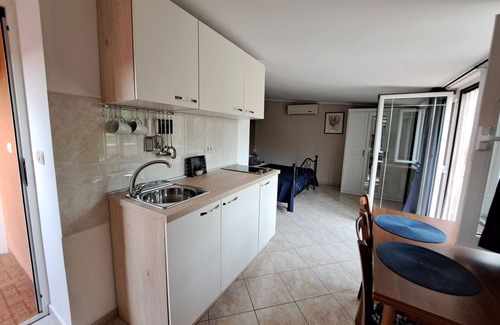 Fiorini Apartment | Studio flat with balcony Fiorini, Novigrad (AS-6926-c)