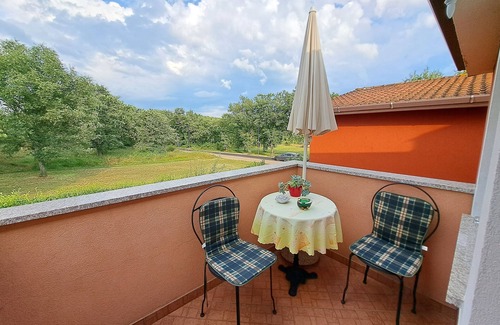 Fiorini Apartment | Studio flat with balcony Fiorini, Novigrad (AS-6926-c)