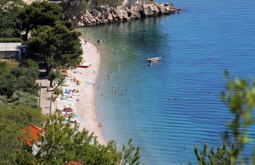 Zivogosce Apartment | Studio flat with balcony and sea view Živogošće - Porat, Makarska (AS-6699-b)