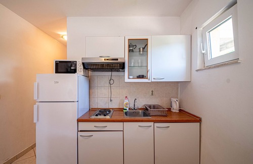 Pasadur Apartment | Studio flat with terrace and sea view Pasadur, Lastovo (AS-8392-b)