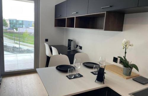 Gasperich Apartment | Studio in center with Terrace&Parking-CD4