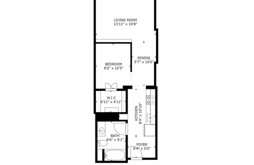 Mid-Market Apartment | Studio in SoMa, near BART + Top Tech HQs