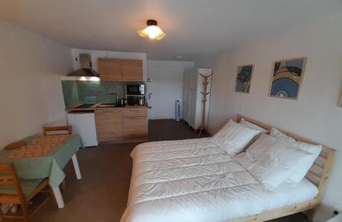 Soustons Apartment | Studio moderne rénové au bord du lac pour deux personnes à Vieux Boucau - FR-1-239-991
