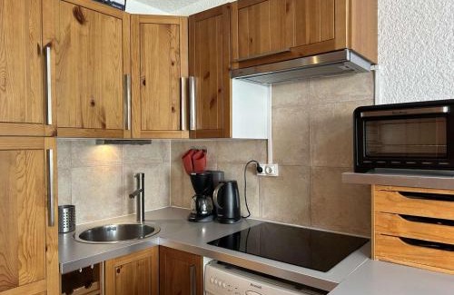 Montgenevre Apartment | Studio modernisé PMR, balcon sud 4 pers - Montgenèvre - FR-1-330D-33