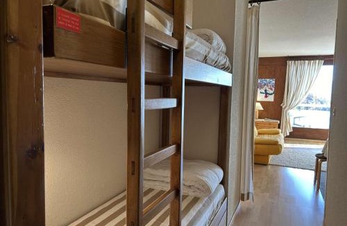 Montgenevre Apartment | Studio montagne 4 pers. avec balcon, pistes à 100m, parking, local à skis - Montgenèvre - FR-1-330D-77