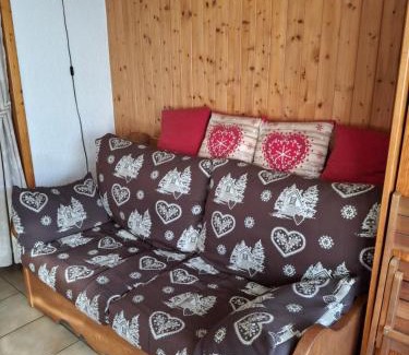 Praz-sur-Arly Apartment | Studio pour 4 avec terrasse plein pied, coin montagne, vue montagne & nature à Praz sur Arly