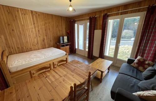 Laveissiere Apartment | Studio rénové, calme, balcon sud, jardinet, proche pistes et commerces - FR-1-787-22