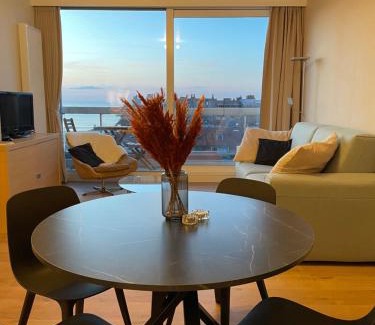 Nieuwpoort-Bad Apartment | Studio safari - Modern, vernieuwd app met zicht op zee