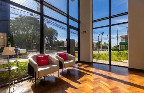 Agua Verde Apartment | Studio VIBE Curitiba - Sofisticação e Conforto - Próximo a Liga Arena