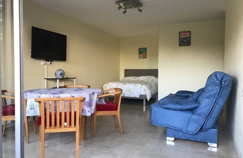 La Napoule Apartment | Studio with swimming pool close to the beach, secure residence, shops