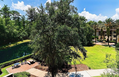 St. Augustine Condo | Studio with water view -full kitchen -balcony -community pool & hot tub!