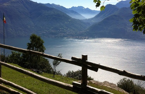Acquaseria Apartment | Studio with wide views over Lake Como.
