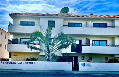 Pervolia Apartment | Stunning 1-Bed Apartment in Larnaca near the sea