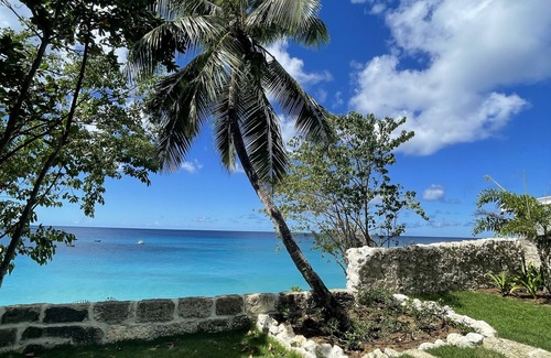 Clinketts Villa | Stunning 3BR beachfront property, w/private steps to the beach