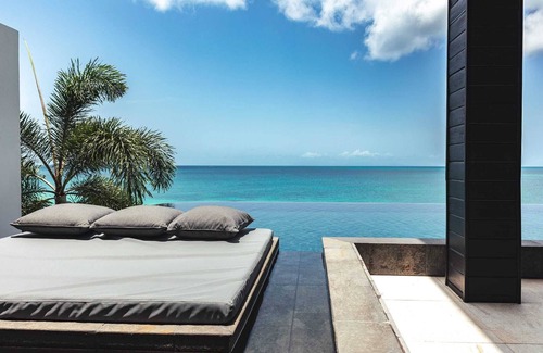 Fryes Beach Apartment | Stunning 4-Bedroom Villa with Gym and Caribbean Sea Views