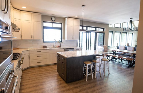 Charlevoix House | Stunning Beachfront Home, Skiing is Nearby, Sauana for Cold Nights
