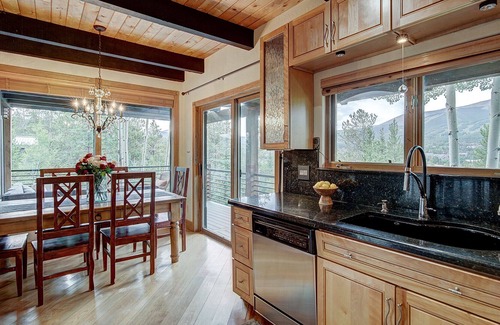 Weisshorn House | Stunning Breckenridge home with ski area views from almost every room!