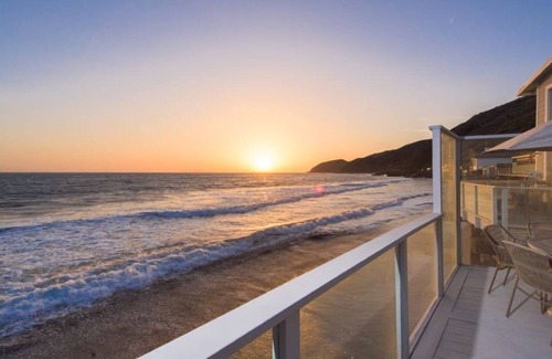 California Other | Stunning Contemporary Home on Private Beach