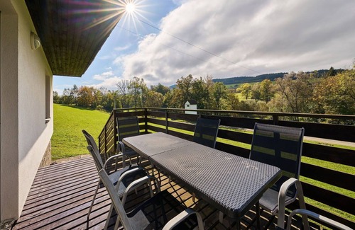 Starkov House | Stunning private villa for 6 guests with pool, WIFI, TV, patio, pets allowed and panoramic view