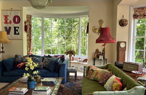 Lychpit House | Stunning Georgian country house with real fires heated pool & tennis courts