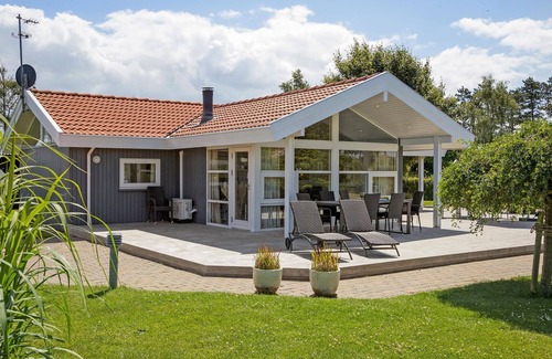 Jørgensø House | Stunning home in Otterup with sauna