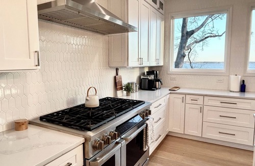 Chapin House | Stunning Lakefront Home with boat ramp, private dock, and panoramic views
