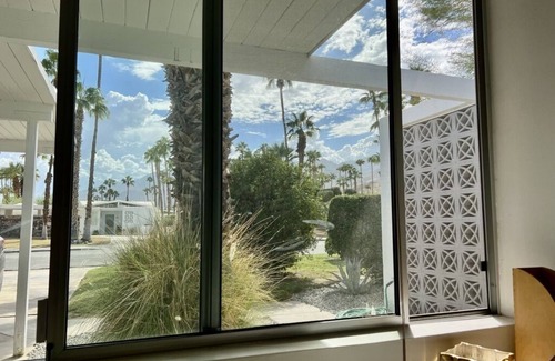 Canyon Corridor Condo | Stunning light-filled Mid-Century Mod Condo in iconic Canyon View Estates.