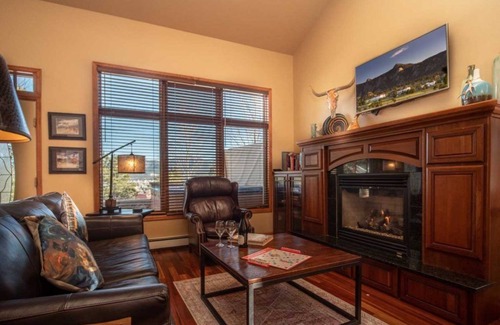 Stanley Hills Condo | Stunning one bedroom condo with steam shower, hot tub, and a private deck!